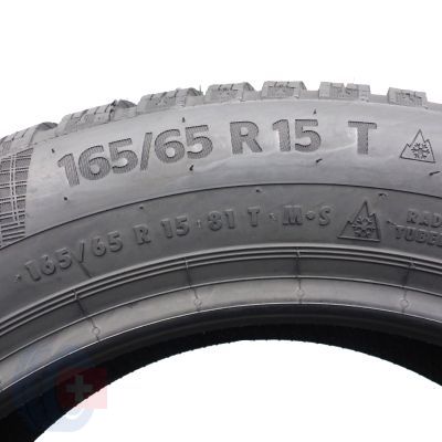 6.  165/65 R15 2x CONTINENTAL 81T WinterContact TS860 Winterreifen 2019 VOLL WIE NEU 