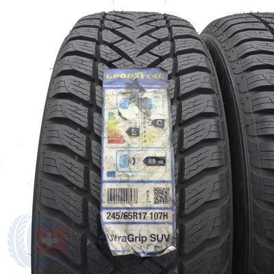 2.  245 65 17 2x GOODYEAR 245/65 R17 107H Ultra Grip+ SUV 4x4 Winterreifen 2015 VOLL Ungebraucht  
