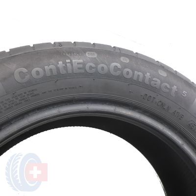 7. 4 x CONTINENTAL 195/55 R15 85V ContiEcoContact 5 Sommerreifen 2017 6mm