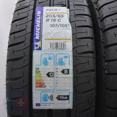 4. 205 65 16C 2x MICHELIN 205/65 R16C 107/105T Agilis + Sommerreifen 2020 VOLL