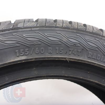 6.  155 60 15 2x CONTINENTAL 155/60 R15 74T ContiEcoContact 3 Sommerreifen 2021 Ungebraucht   