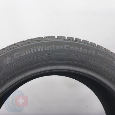 5. 205 55 17 2x CONTINENTAL 205/55 R17 95H XL ContiWinterContact TS 830P BMW RFT Winterreifen 2024 VOLL WIE NEU 