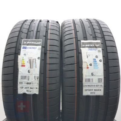 5. 225 40 18 4x DUNLOP 225/40 ZR18 92Y XL Sport Maxx RT2 Energ Sommerreifen 2025/26 Ungebraucht  