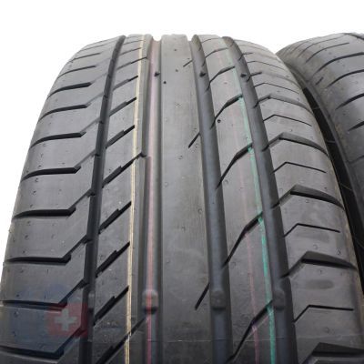 3. 225 60 18 2x CONTINENTAL 225/60 R18 100H ContiSportContact 5 SUV Sommerreifen 2020 VOLL Wie Neu