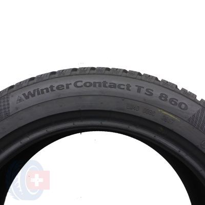 3. 225 50 17 1x CONTINENTAL 225/50 R17 98V XL WinterContact TS 860 Winterreifen 2017 8,6mm WIE NEU