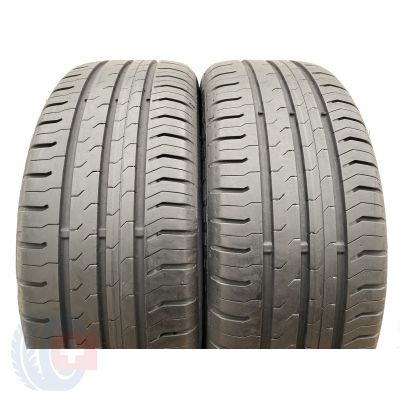 2 x CONTINENTAL 185/50 R16 81H ContiEcoContact 5 Sommerreifen 2020 6.5mm 