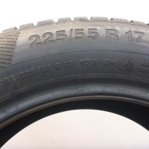 7. 225 55 17 4x CONTINENTAL 225/55 R17 97H RunFlat BMW MOE WinterContact TS850P Winterreifen 2022 WIE NEU VOLL