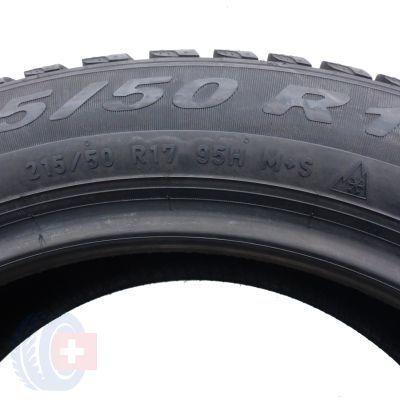 6. 215 50 17 4x PIRELLI 215/50 R17 95H XL Cinturato Winter Winterreifen 2018 WIE NEU VOLL