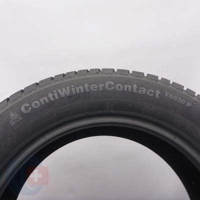 6. 215 60 17 4x CONTINENTAL 215/60 R17  96H ContiWinterContact TS 830 P M0 Winterreifen 2018 8,8-8,2mm 