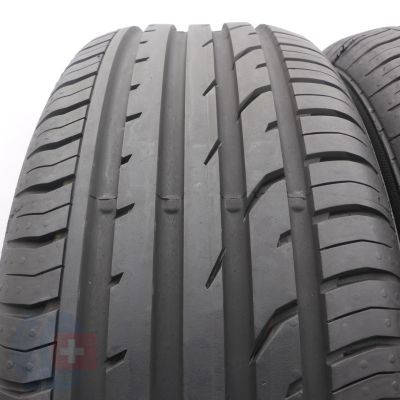 2. 235 55 17 2x CONTINENTAL 235/55 R17 99W ContiPremiumContact 2 Sommerreifen 2022 WIE NEU 8,5mm