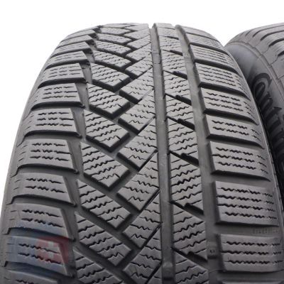 3. 215 55 18 4x CONTINENTAL 215/55 R18 99V XL WinterContact TS850P Winterreifen 7-7,8mm 2021 Wie Neu