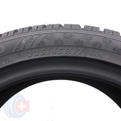 6. 225 45 17 4x DUNLOP 225/45 R17 91H MO SP Winter Sport 4D MO Winterreifen 2018 WIE NEU VOLL