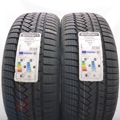 4. 255 60 17 4x CONTINENTAL 255/60 R17 106H WinterContact Ts850P SUV Winterreifen 2024 VOLL
