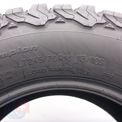 8.  245 70 16 2x  BFGOODRICH  245/70 R16 113/110S All-Terrain T/A Baja AT Ganzjahresreifen 2021 7,8-7mm