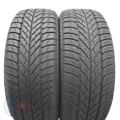 2 x GISLAVED 205/55 R16 91H EuroFrost 5 Winterreifen 2015 6,5-7,5mm