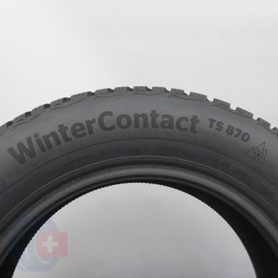 5. 185 65 15 2x CONTINENTAL 185/65 R15 88T WinterContact TS 870 Winterreifen 2022 8mm