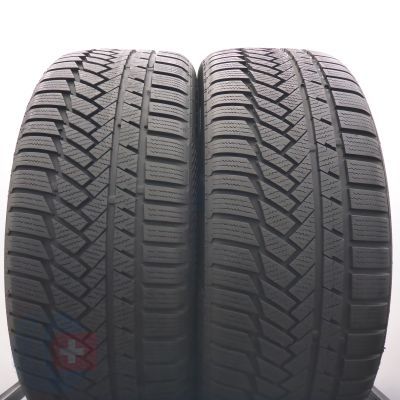225 45 18 2x CONTINENTAL 225/45 R18 95V XL WinterContact TS850P Winterreifen 2018, 2019 7mm