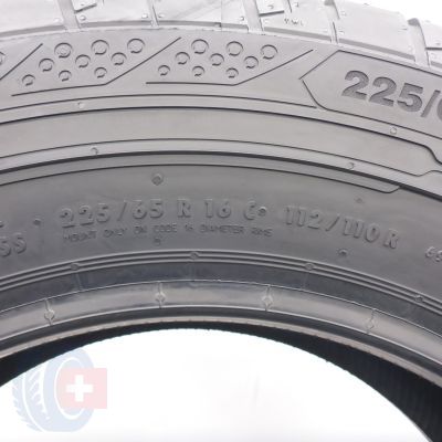 2. 225 65 16C 1x CONTINENTAL 225/65 R16C 112/110R ContiVanContact 200 Sommerreifen 2022 VOLL