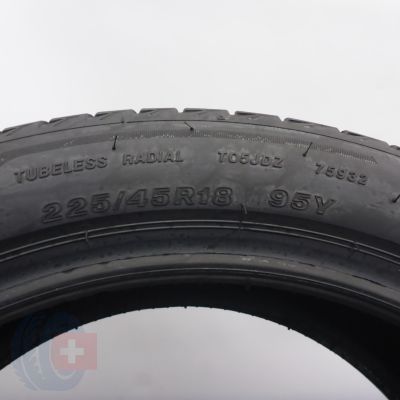 6.  225 45 18 2x BRIDGESTONE 225/45 R18 95Y XL Turanza T005 BMW Sommerreifen 2019 6mm 