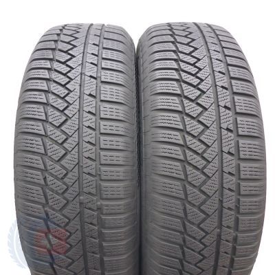 4. 215 70 16 4x CONTINENTAL 215/70 R16 100T WinterContact TS50P SUV Winterreifen 6,8-7,2mm 2015