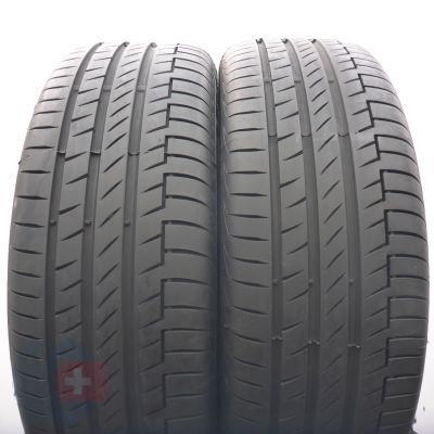 215 55 18 2x CONTINENTAL 215/55 R18  95H PremiumContact 6 Sommerreifen 2023 6,8mm