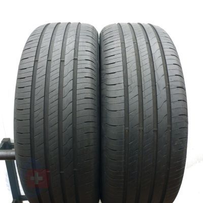 4. 4 x GOODYEAR 215/55 R17 98W XL EfficientGrip Performance 2 Sommerreifen 2021, 2022, 2023 6,2-6,5mm