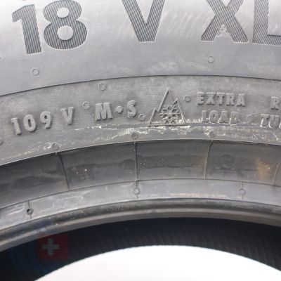 8. 255 55 18 4x CONTINENTAL 255/55 R18 109V XL WinterContact TS 870 P Winterreifen 2022 VOLL WIE NEU