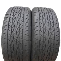 2 x CONTINENTAL 225/55 R18 98V ContiCrossContact LX 2 Sommerreifen 2018 5.2-6mm