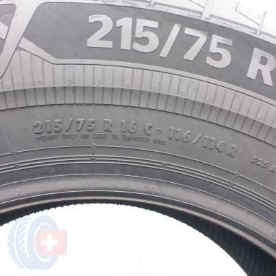 5. 215 75 16C 1x CONTINENTAL 215/75 R16C 116/114R VanContactEco Sommerreifen 2021 Ungebraucht  