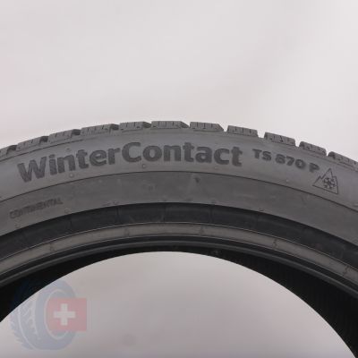 3. 235 45 20 1x CONTINENTAL 235/45 R20 100W XL WinterContact TS 870 P Winterreifen  2024 9mm WIE NEU 