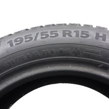 7. 195 55 15 4x CONTINENTAL 195/55 R15 85H WinterContact TS860 Winterreifen 2020 WIE NEU VOLL