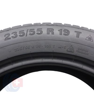 5. 235 55 19 2x CONTINENTAL 235/55 R19 101T Seal WinterContact TS850P Winterreifen 2022 6,8-7,3mm