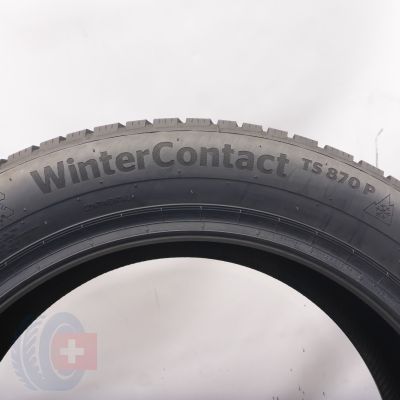 7. 205 55 17 4x CONTINENTAL 205/55 R17 95V XL WinterContact TS870P Winterreifen 2021, 2024 6,8-7,5mm