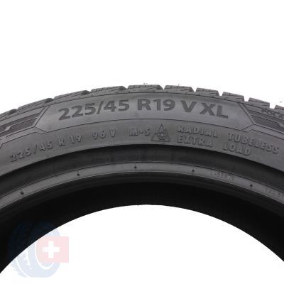 5. 225 45 19 4x BARUM 225/45 R19 96V XL Polaris 5 Winterreifen 2021 WIE NEU 8,2-8,5mm