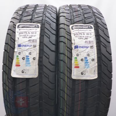 4. 225 75 16C 4x CONTINENTAL 225/75 R16C 121/120R ContiVanContact 100 Sommerreifen 2023 Ungebraucht   