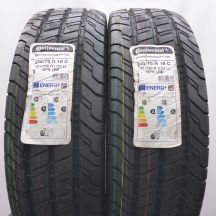 4. 225 75 16C 4x CONTINENTAL 225/75 R16C 121/120R ContiVanContact 100 Sommerreifen 2023 Ungebraucht   