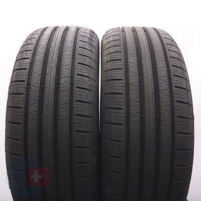 5. 215 55 18 4x GOODYEAR 215/55 R18 95T EfficientGrip Sommerreifen 2025 WIE NEU VOLL