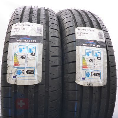 5. 215 70 16 4x VREDESTEIN 215/70 R16 100H Sportrac 5 Sommerreifen 2019 VOLL
