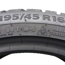 2. 195 45 16 4x CONTINENTAL 195/45 R16 80T WinterContact TS860 Winterreifen 2017 UNGEBRAUCHT