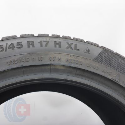 6. 235 45 17 2x CONTINENTAL 235/45 R17 97H XL WinterContact TS 850 P Winterreifen 2021 Ungebraucht   
