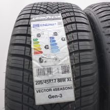 2. 205 45 17 2x GOODYEAR 205/45 R17 88W XL Vector 4Seasons Gen-3 Ganzjahresreifen 2022 Ungebraucht   