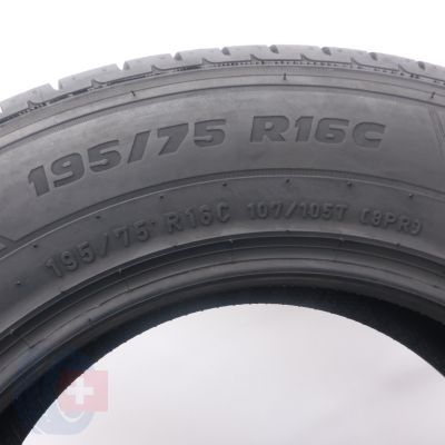 6. 195 75 16C 2x PIRELLI 195/75 R16C 107/105T Carrier Sommerreifen 2018 VOLL WIE NEU 