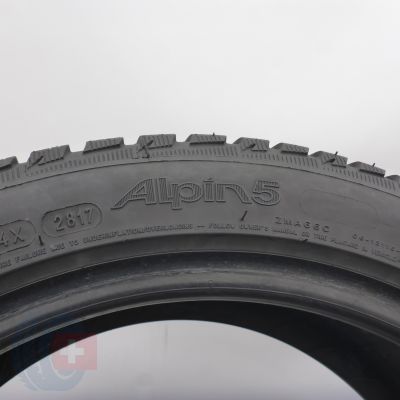 5. 225 45 17 2x MICHELIN 225/45 R17  91H Alpin 5 Winterreifen 2017 6,8-6,2mm