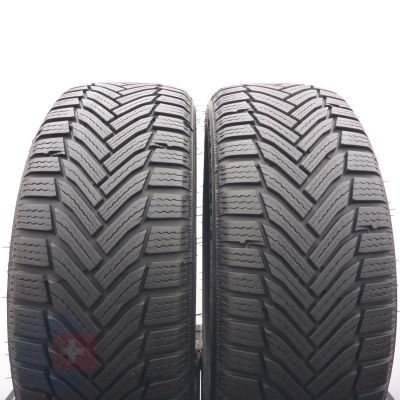 4. 215 40 17 4x MICHELIN 215/40 R17 87V Alpin6 Winterreifen 2021 7,5-7,8mm