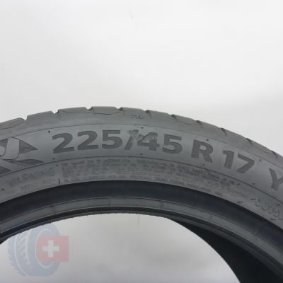 7. 225 45 17 2x CONTINENTAL 225/45 R17 94Y XL PremiumContact 7 Sommerreifen 2024 6,5-6,8mm