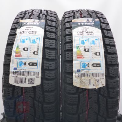 175 70 14C 2x NOKIAN 175/70 R14C 95/03T WRC 3 Winterreifen 2020 Ungebraucht  
