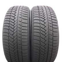 4. 215 55 18 4x CONTINENTAL 215/55 R18 99V XL WinterContact TS850P Winterreifen 7-7,8mm 2021 Wie Neu