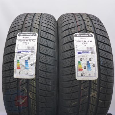 255 55 18 2x BARUM 255/55 R18 109V XL Polaris 5 Winterreifen 2022 VOLL WIE NEU