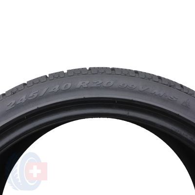 5. 2 x PIRELLI 245/40 R20 99V XL Sottozero Winter Serie II Winterreifen 2013 7,7mm