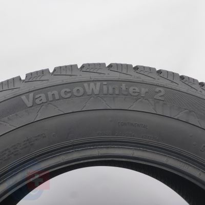 7. 205 65 16C 2x CONTINENTAL 205/65 R16C 107/105T Vanco Winter 2 Winterreifen 2024 8,5-9,2mm
